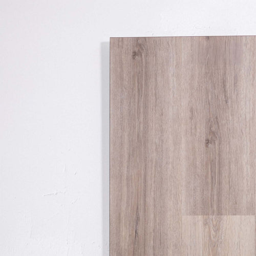 Detailed view of Ash Cliff SPC Hybrid Floorboards 5+1.5mm in Ash Cliff colour neutral tone hybrid flooring sample