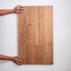 Side view of Blackbutt Australian Hardwood 14.3mm in Blackbutt Australian colour dark shade timber flooring sample