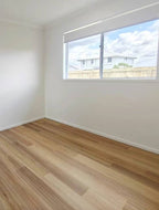 Detail view of Coastal Blackbutt SPC 6.5mm SPC hybrid flooring sample