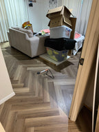 Natural Spotted Gum SPC Herringbone 9.5mm