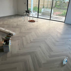 Snow Grey SPC Herringbone 9.5mm
