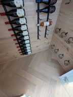 Tinge Clay Engineered Timber Herringbone 15.3mm