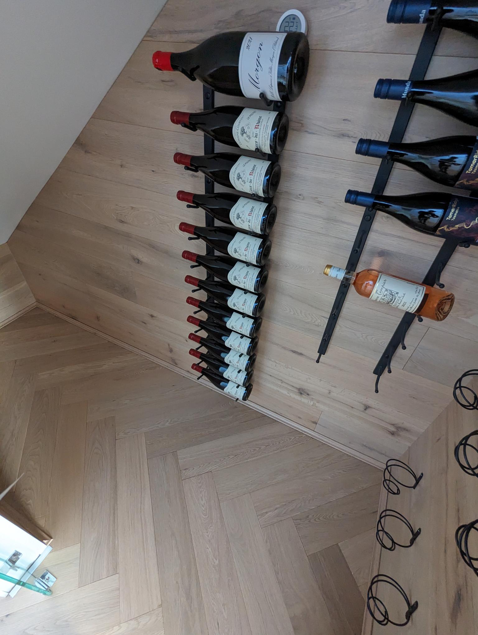 Tinge Clay Engineered Timber Herringbone 15.3mm