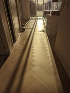 Tinge Clay Engineered Timber Herringbone 15.3mm