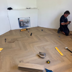 French oak herringbone SPC