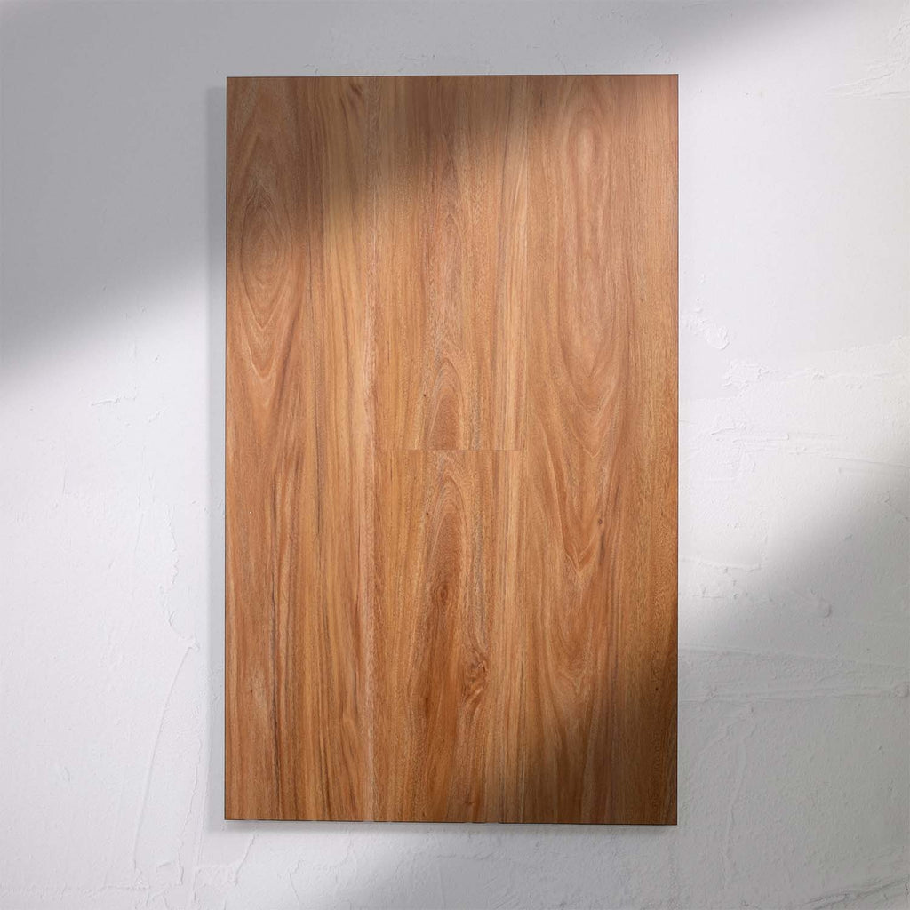 Profile view of NSW Spotted Gum SPC Hybrid Floorboards 5+1.5mm in NSW Spotted colour warm tone hybrid flooring sample