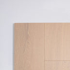 Top-down view of Natural Limed Engineered Timber Plank 15.3mm in Natural Limed colour warm tone timber flooring sample