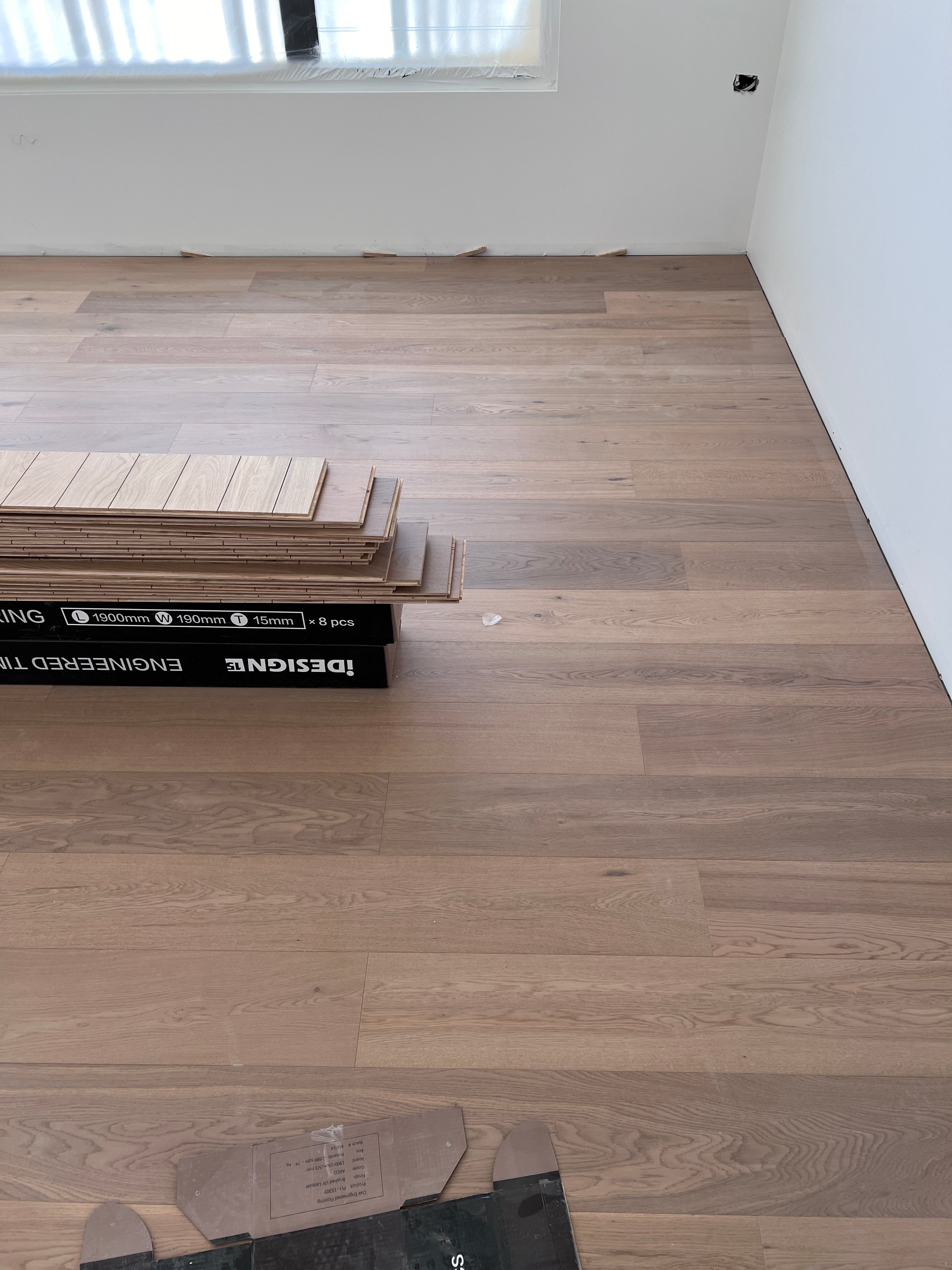 Light Neutral Engineered Timber 15mm