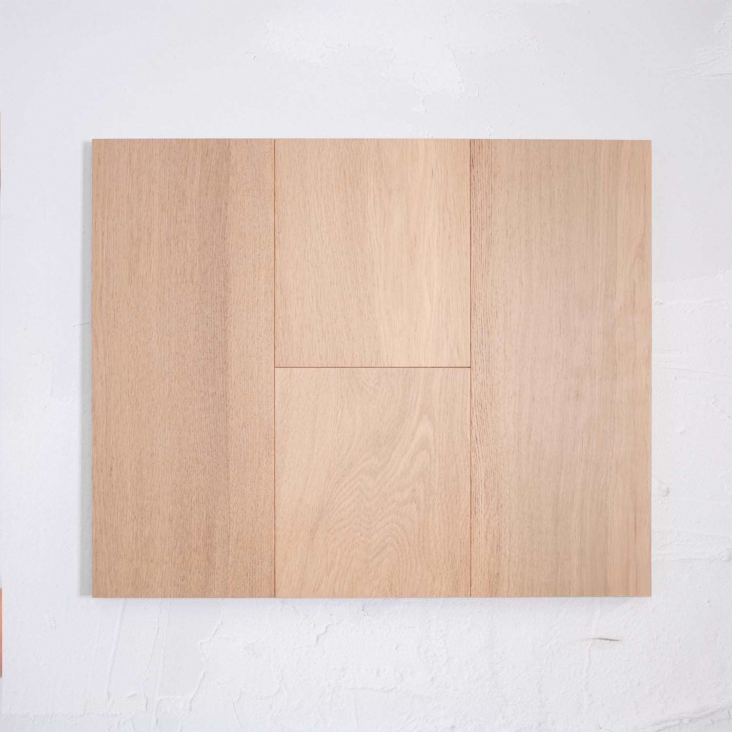 Front view of Tinge Clay Engineered Timber Plank 15.3mm in Tinge Clay colour medium tone timber flooring sample